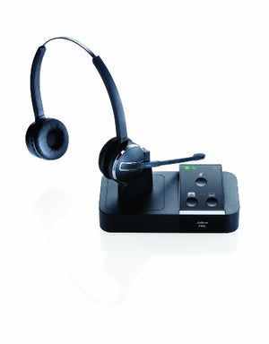 Jabra PRO 9450 Duo Flex-Boom Wireless Headset