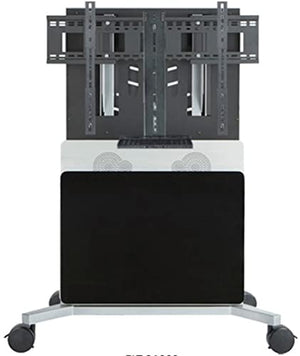 Avteq ELT-2100S Large Format Display Stand, 400 lbs. Load Capacity, 85" Display Support, 10RU Rack Space