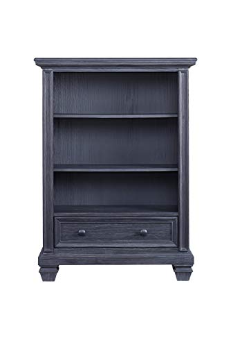 Oxford Baby Richmond Bookcase, Brushed Steel