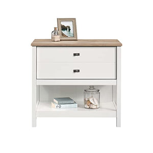 Sauder Cottage Road Lateral File Cabinet, Soft White Finish, 32.44" x 21.81" x 29.76