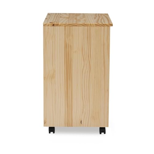 ENVEED Six-Drawer Wide Roll Storage Cart - Multifunctional Craft Organizer and Makeup Drawer Cabinet