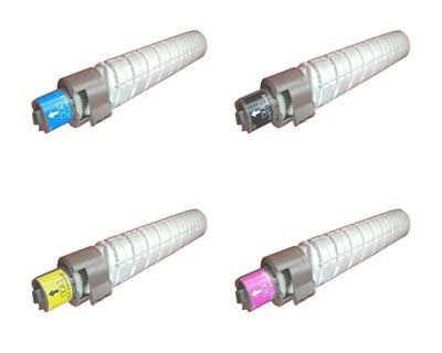 Clearprint 841284, 841285, 841286, 841287 Compatible Color Toner Set for Savin C-4040, C-5050 Printers