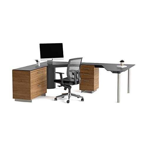 BDI 6016 WL Sequel Lateral File Cabinet, Natural Walnut