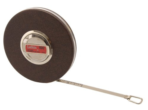 Lufkin C21616THBLK 3/8-Inch by 100-Foot Anchor Chrome Clad Tape