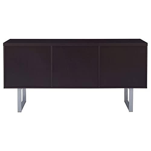 Coaster Home Furnishings Lawtey 5-Drawer Credenza Cappuccino