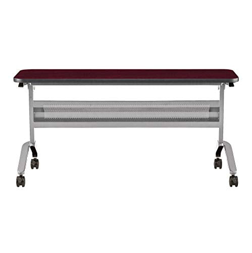 Safco Products Flip-N-Go Training Table, Regal Mahogany