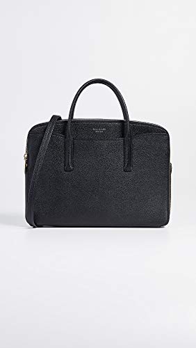 Kate Spade New York Margaux Double Zip Laptop Bag, Black, One Size
