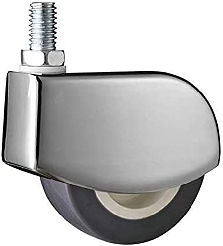 Office Chair Caster 50mm 4pcs Wheelchair Castors Goods Shelf Casters Floor Protection