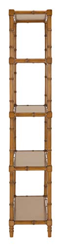 Safavieh ETG3500D Home Collection Ebo Modern Coastal 4 Tier Etagere, Brown