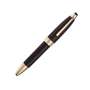 Montblanc Great Masters Alligaor Leather Brown Fountain Pen ID 119693