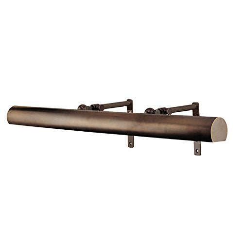 Desk Lamps 3 Light with Distressed Bronze Finish T10 Bulb Type 24 inch 75 Watts