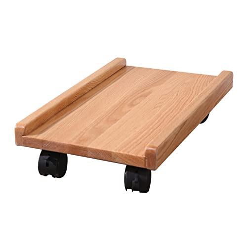 Computer Tower Stand Printer Table CPU Stand with Protection Side 4 Casters Under The Table - Color : B