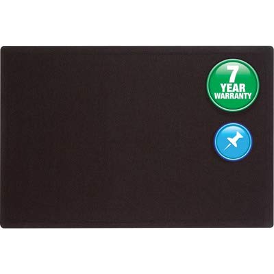 QRT7684BK - Quartetreg; Oval Officetrade; Fabric Bulletin Board