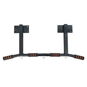 Wall Mount Chin Up Bar Pull-Up Bar with Hangers for Punching Bags Power Ropes Strength Training Equipment for Home Gym 330 LB Weight Capacity