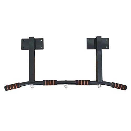 Wall Mount Chin Up Bar Pull-Up Bar with Hangers for Punching Bags Power Ropes Strength Training Equipment for Home Gym 330 LB Weight Capacity