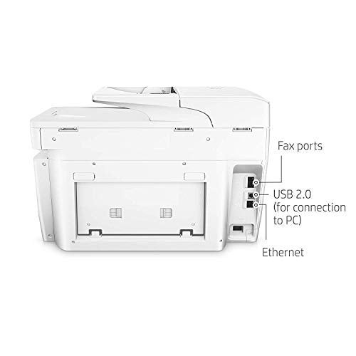 HP OfficeJet Pro 8720 All-in-One Wireless Printer, HP Instant Ink & Amazon Dash Replenishment ready - White (M9L75A)