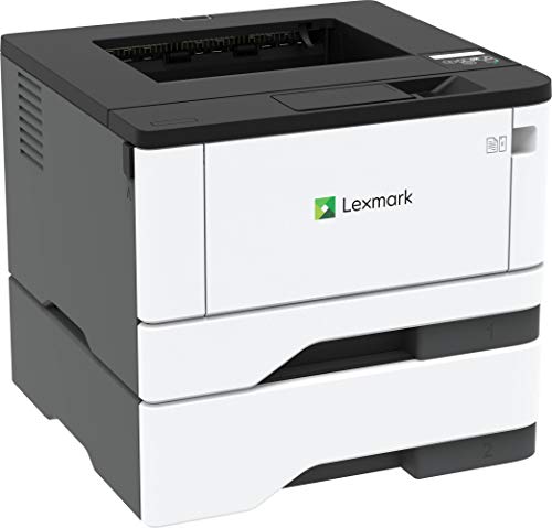 Lexmark B3340dw Monochrome Laser Printer with Full-Spectrum Security and Print Speed up to 40 ppm(29S0250), Gray/White, Small