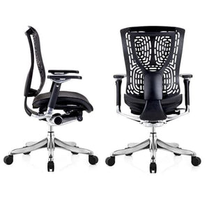 GM Seating Ergobilt High-Back Ergonomic Office Chair with Lumbar Support & Adjustable Armrest