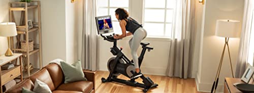 NordicTrack Commercial S22i Studio Cycle with 22” HD Touchscreen for Interactive Studio & Global Workouts, 30-Day iFIT Family Membership Included