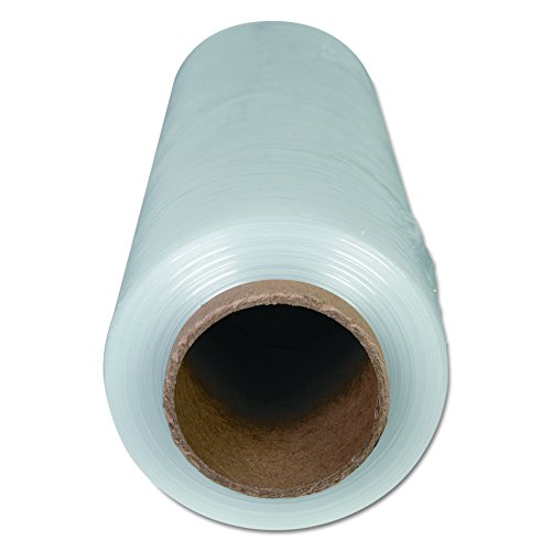 Universal 62018 Handwrap Stretch Film, 18" x 2000ft Roll, 15mic, 60-Gauge (Case of 4)