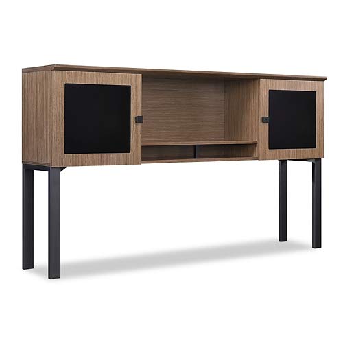 Diamond CredenzaSupported Hutch 66"W Appalachian Smoke