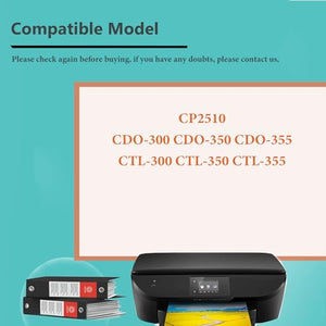 POYRAZ Developer Unit for Pantum CP2510 CDO-300 350 355 CTL-300 350 355 Printer - 4 Pack-KCMY