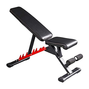 ZXNRTU Full Body Workout Adjustable Weight Bench Press Exercise Fitness Gym Workout Sit Up Home Strength Training Equipment