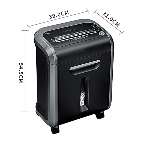 Cross Cut Heavy Duty Paper Shredder - Large Capacity for Home and Office