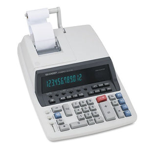 Sharp QS-2770H Commercial Printing Calculator - Heavy Duty, 12-Digit Display