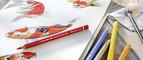 Faber-Castell 120 Albrecht Dürer Artists' Watercolour Pencils in Wenge - Stained Wooden Case