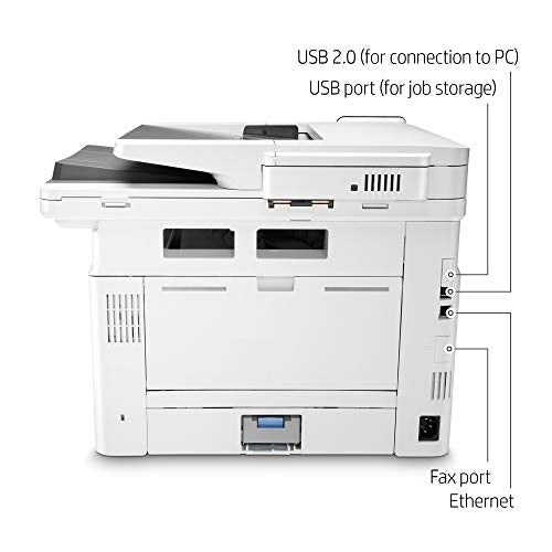HP LaserJet Pro Multifunction M428fdw Wireless Laser Printer (W1A30A), White, One Size