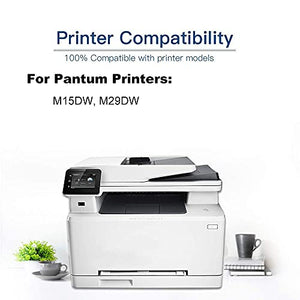 4-Pack (Black) Compatible High Yield TL48X Printer Cartridge use for Pantum M15DW M29DW Printer