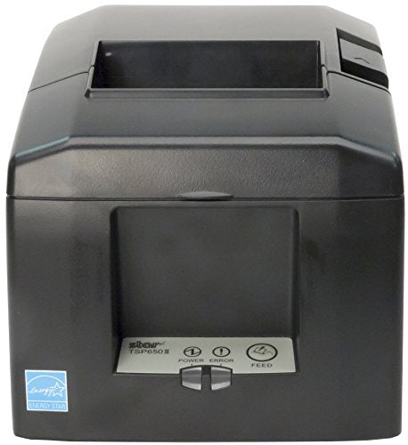 Star Micronics TSP654IIBi Bluetooth Thermal Receipt Printer for iOS, Android, and Windows with Cutter and External Power Supply - Putty