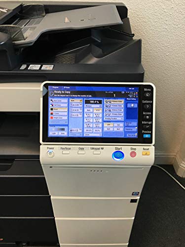 Konica Minolta Bizhub C554 Color Copier Printer Scanner Stitch LOW meter 158k (Certified Refurbished)