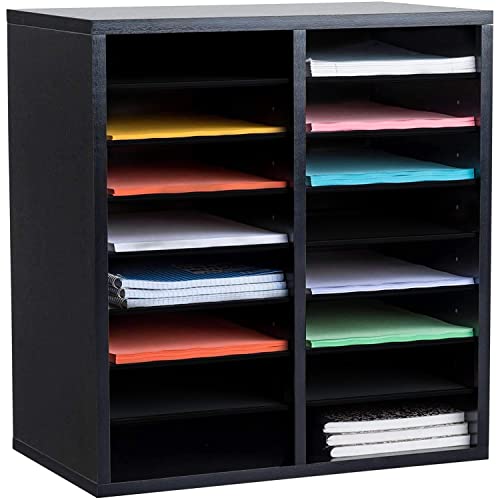 AdirOffice Classroom Mailbox & Adjustable Literature Organizer Bundle