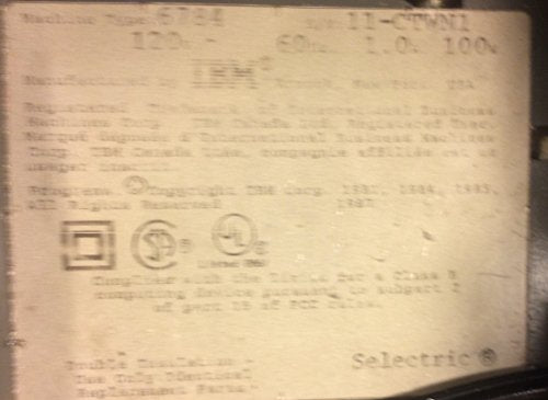 IBM Wheelwriter 6 Series II Typewriter - Refurbished