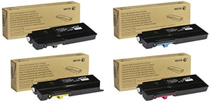 Xerox 106R03512, 106R03513 Genuine High Yield Toner Multi-Pack Black Cyan Magenta Yellow Toner