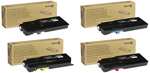 Xerox 106R03512, 106R03513 Genuine High Yield Toner Multi-Pack Black Cyan Magenta Yellow Toner