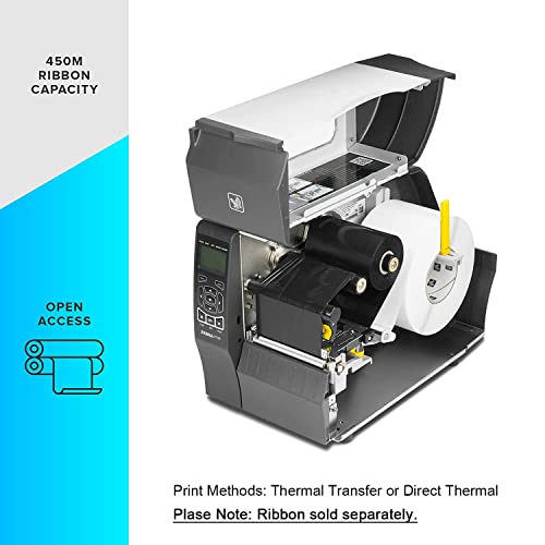 ZEBRA ZT230 Industrial Label Printer - Ethernet, Serial, USB Connectivity - 4" Print Width, 203 DPI, Monochrome Barcode