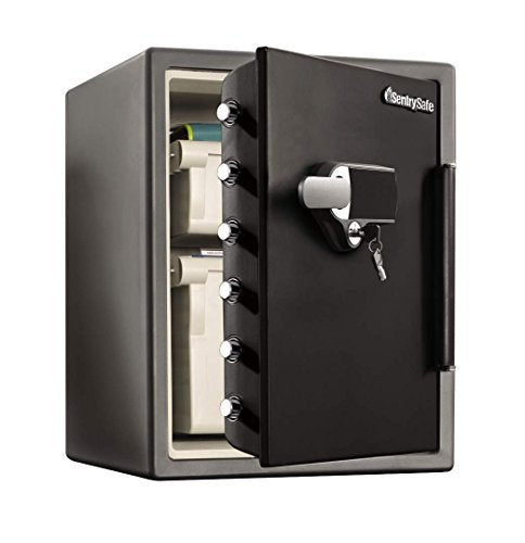 SentrySafe Fire and Water Safe, XX Large Touchscreen Safe with Dual Key Lock and Alarm, 2.05 Cubic Feet, SFW205UQC