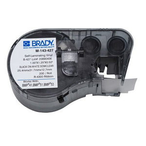 Brady M-143-427-6PK Label Maker Cartridge 6/PK