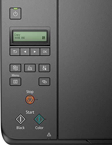 Canon PIXMA G6 20 MegaTank All-in-One Wireless Color Photo Inkjet Printer, Black - Print Copy Scan- 2-Line Mono LCD, Print up to 3800 4" x 6" Photos, 4800 x 1200 dpi, 6-Color Dye-Based Inks, 8.5 x 11