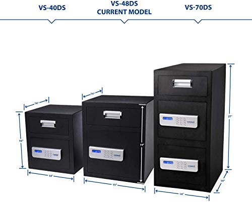 VIKING Security Safe VS-48DS Large Depository Safe LCD Keypad Drop Box Safe