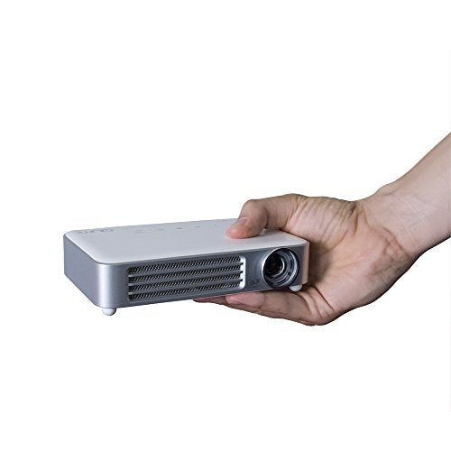 Vivitek Qumi Q6-GY Q6 800 Lumen WXGA LED MHL HDMI Projector with Wireless and Miracast Capability (Gray)
