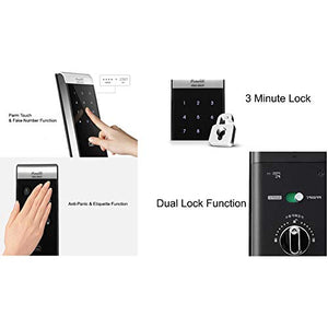 Gateman WV200 Digital Door Lock Master Mode Security Keyless Pin+RFID Silver