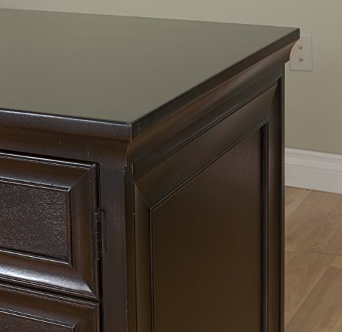 Martin Furniture Fulton 61" Space Saver Double Pedestal Desk - Fully Assembled