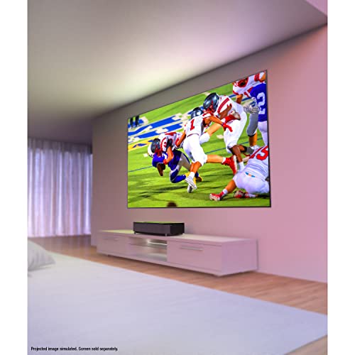 Epson EpiqVision Ultra LS800 4K PRO-UHD Laser Projector, 4,000 Lumens, 150" - Black