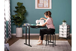 SewStation Sewing Table by SewingRite (SewStation 201, Black)