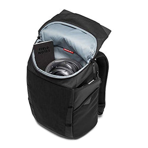 Manfrotto Chicago Camera Backpack Small, Multiuse, for Carrying Camera and Accessories, in Water-Repellent Material, Photography Backpack with PC and Tablet Compartment, with Tripod Holder