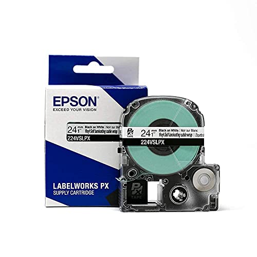 LABELWORKS Custom Car Guy Labeling Bundle - LW-PX900PCD Industrial Label Maker Kit, 211STBWPX Tape Cartridge - Black on White Shrink Tube Industrial Label Maker Tape, 218VTBWPX Tape Cartridge - Black